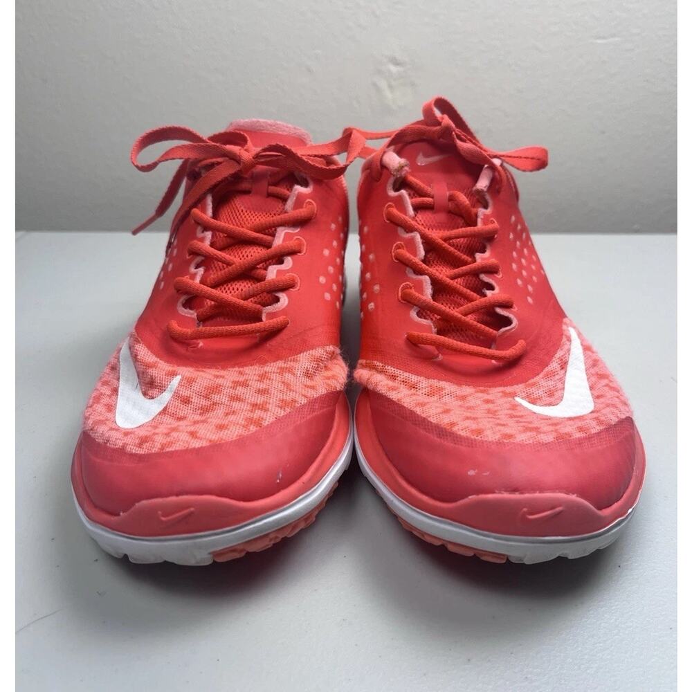 Nike Free 5.0 TR Fit 5 Women’s Training Shoes Hot Lava Pink Size8 Light704881601 - Picture 4 of 8